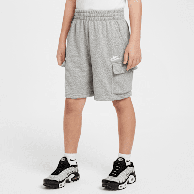 Nike Sportswear Club Big Kids' French Terry Cargo Shorts. Nike.com
